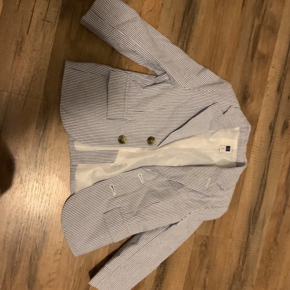 Janie and Jack Boys 2T Seersucker Blazer